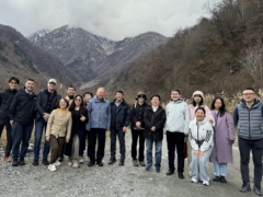 国立台湾大学の研究者・学生が来日（阿蘇〜東大）