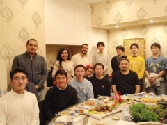 Farewell party and welcome party!