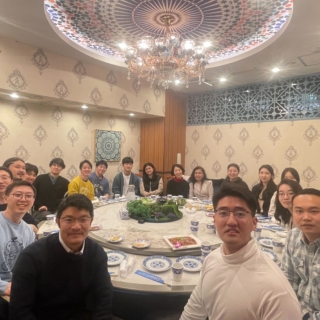 Farewell party and welcome party!