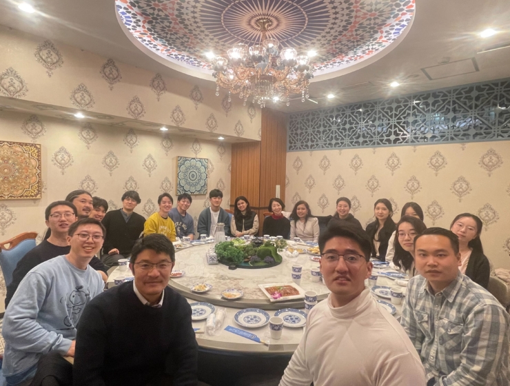 Farewell party and welcome party!