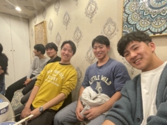 Farewell party and welcome party!