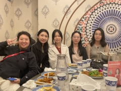 Farewell party and welcome party!